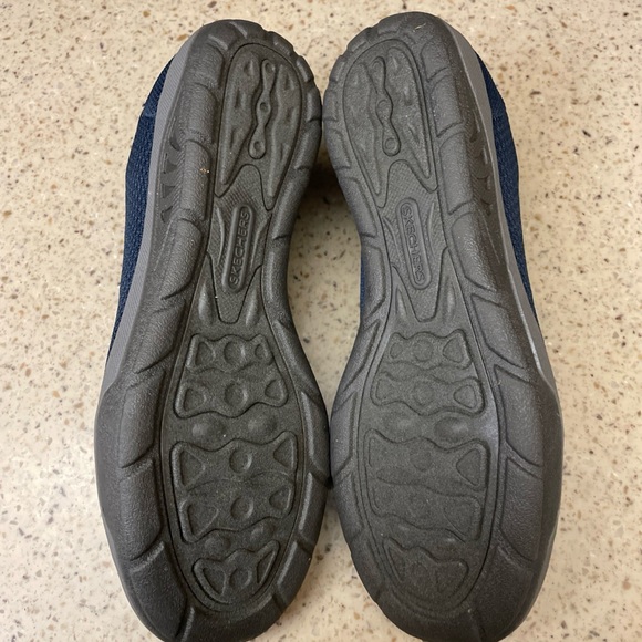 Skechers Navy Slip-On Shoes - Picture 5 of 6